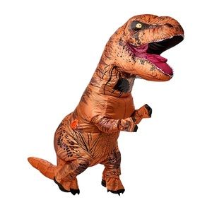 Rubie's Original Dinosaur Adult Jurassic World Inflatable T-Rex Costume - OS